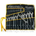 Набір ключів комбінованих у чохлі Satin 20 шт Сталь 48473 Набір ключів комбінованих у чохлі Satin 20 шт Сталь 48473
