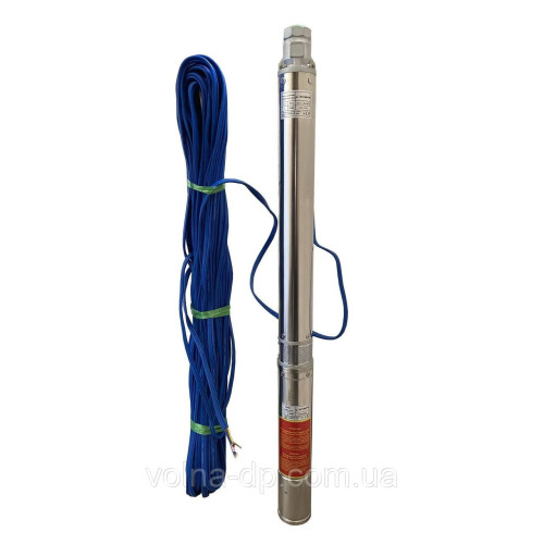 Насос свердловиний з підвищеною стійкістю до піску OPTIMA PM 3,5SDm3/16 0,75 кВт 100м + 60 м кабель Насос свердловиний з підвищеною стійкістю до піску OPTIMA PM 3,5SDm3/16 0,75 кВт 100м + 60 м кабель
