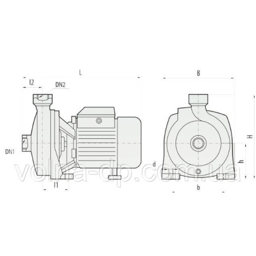 Насос відцентровий NPO CPm 146Х Насос відцентровий NPO CPm 146Х