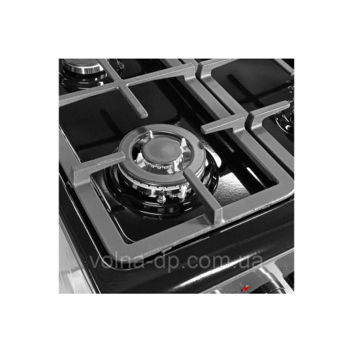 Плита газоелектрична Grunhelm FG5612DG дзеркальна темно-сіра Плита газоелектрична Grunhelm FG5612DG дзеркальна темно-сіра