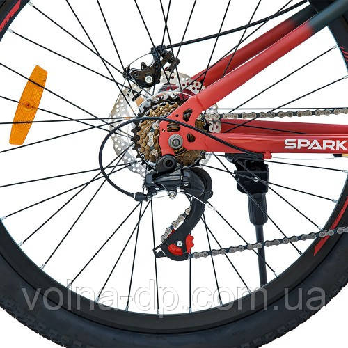 Велосипед SPARK PLAYER (колеса — 27,5", сталева рама — 17") Велосипед SPARK PLAYER (колеса — 27,5", сталева рама — 17")