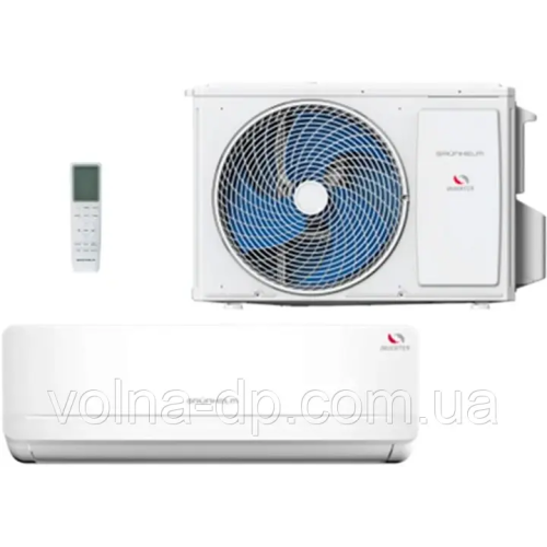 Кондиціонер інверторний Grunhelm GAC-09GH-IWF TPRO-32 - 25 м ²-WI-FI модуль - Датчик температури в пульті Кондиціонер інверторний Grunhelm GAC-09GH-IWF TPRO-32 - 25 м ²-WI-FI модуль - Датчик температури в пульті