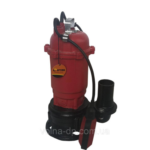 Насос фекальний Optima WQD10-15 1.3 кВт Насос фекальний Optima WQD10-15 1.3 кВт