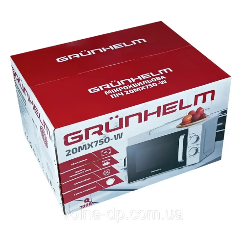 Мікрохвильова піч Grunhelm 20MX750-W Мікрохвильова піч Grunhelm 20MX750-W