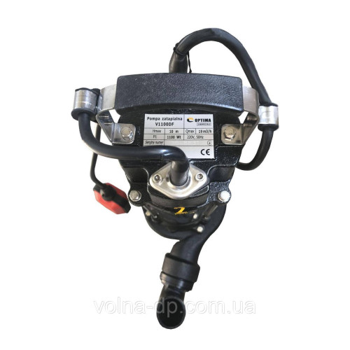 Насос фекальний з ріжучим механізмом Optima V1100 DF 1.1 кВт Насос фекальний з ріжучим механізмом Optima V1100 DF 1.1 кВт