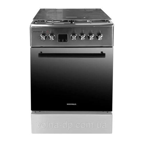 Плита газоелектрична Grunhelm FD66234I Нержавійка Плита газоелектрична Grunhelm FD66234I Нержавійка