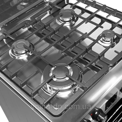 Плита газоелектрична Grunhelm FD66234I Нержавійка Плита газоелектрична Grunhelm FD66234I Нержавійка