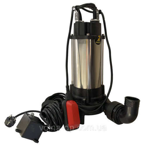 Насос фекальний з ріжучим механізмом Optima V1300 DF 1,3кВт Насос фекальний з ріжучим механізмом Optima V1300 DF 1,3кВт