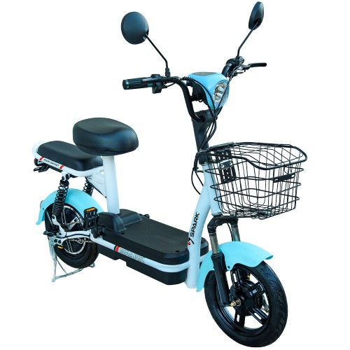 Велосипед з електромотором SPARK COMPACT 14" 48 V / 400 W / 12 Ah Блакитний Велосипед з електромотором SPARK COMPACT 14" 48 V / 400 W / 12 Ah Блакитний