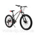 Велосипед SPARK SHARP JR. (колеса — 24", сталева рама — 12") сірий із чорним Велосипед SPARK SHARP JR. (колеса — 24", сталева рама — 12") сірий із чорним