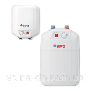 Бойлер Eldom Extra life 15 під мийкой 2.0