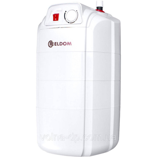 Бойлер Eldom Extra life 15 під мийкой 2.0