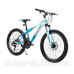 Велосипед SPARK FORESTER JR. (колеса — 24", сталева рама — 13") блакитний із бірюзовим