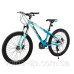 Велосипед SPARK FORESTER JR. (колеса — 24", сталева рама — 13") блакитний із бірюзовим