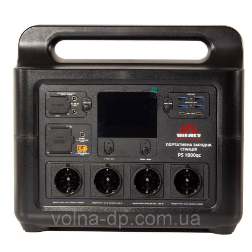 Портативна акумуляторна станція Vitals Professional PS 1800qc Портативна акумуляторна станція Vitals Professional PS 1800qc