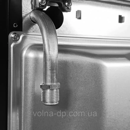 Плита газоелектрична Grunhelm FG6612G дзеркальна чорна