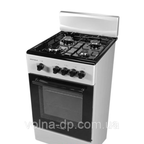 Плита газова Grunhelm G4F6600GB сіра