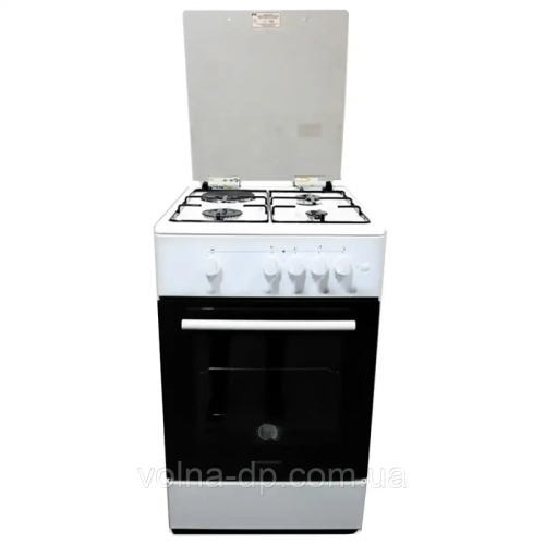 Газоелектрична плита Grunhelm GFG5612W Газоелектрична плита Grunhelm GFG5612W