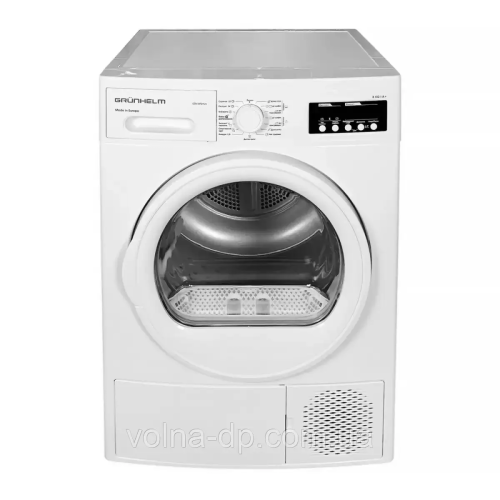 Сушильная машина GDV-8PD1W Grunhelm (тепловий насос) Сушильная машина GDV-8PD1W Grunhelm (тепловий насос)