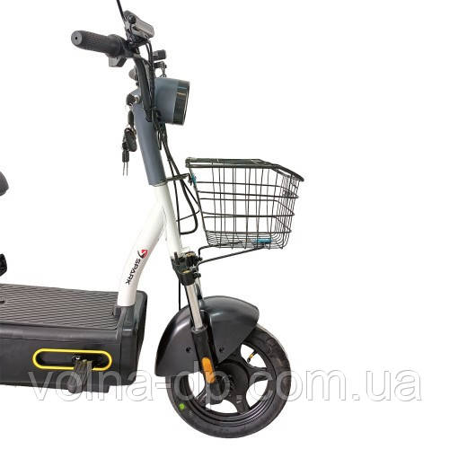 Велосипед з електромотором SPARK VOLT 14" 48 V / 400 W / 12 Ah Чорний Велосипед з електромотором SPARK VOLT 14" 48 V / 400 W / 12 Ah Чорний