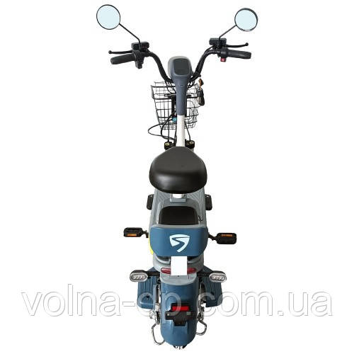 Велосипед з електромотором SPARK VOLT 14" 48 V / 400 W / 12 Ah Синій з жовтим Велосипед з електромотором SPARK VOLT 14" 48 V / 400 W / 12 Ah Синій з жовтим