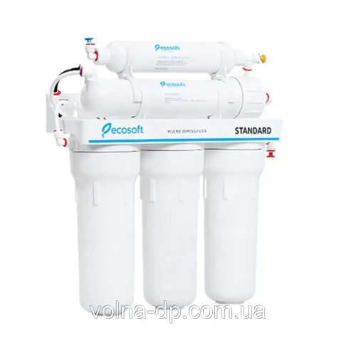 Фільтр Зворотного Осмосу Ecosoft Standard 5 ступенів Фільтр Зворотного Осмосу Ecosoft Standard 5 ступенів