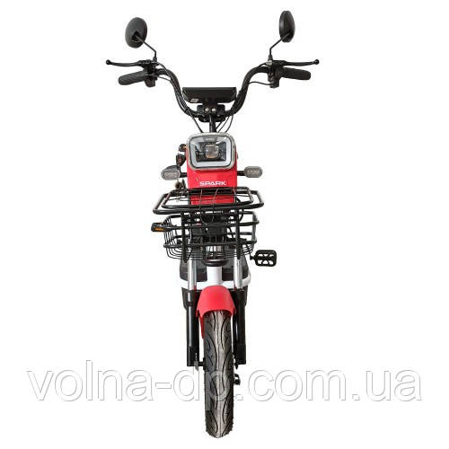 Велосипед з електромотором SPARK CITY 14" 48V/500W/20Ah Червоний Велосипед з електромотором SPARK CITY 14" 48V/500W/20Ah Червоний