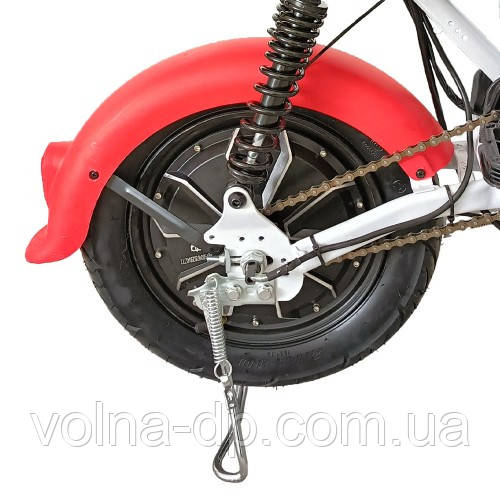 Велосипед з електромотором SPARK CITY 14" 48V/500W/20Ah Червоний Велосипед з електромотором SPARK CITY 14" 48V/500W/20Ah Червоний