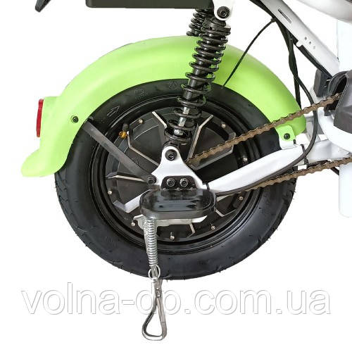 Велосипед з електромотором SPARK CITY 14" 48V/500W/20Ah Зелений Велосипед з електромотором SPARK CITY 14" 48V/500W/20Ah Зелений