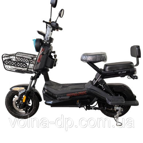 Велосипед з електромотором SPARK GLIDE 14" 60V/500W/20Ah Чорний