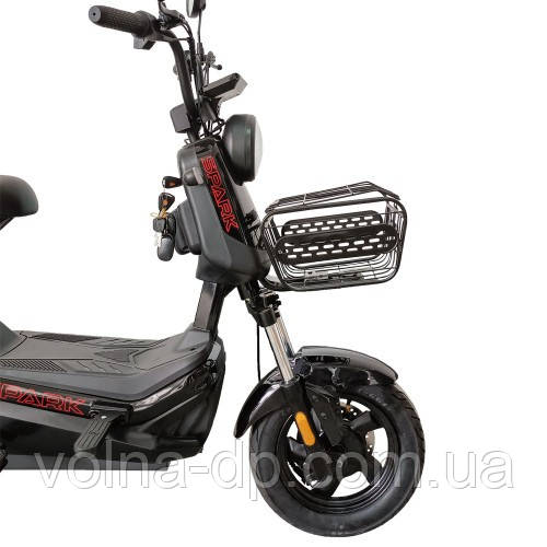 Велосипед з електромотором SPARK GLIDE 14" 60V/500W/20Ah Чорний