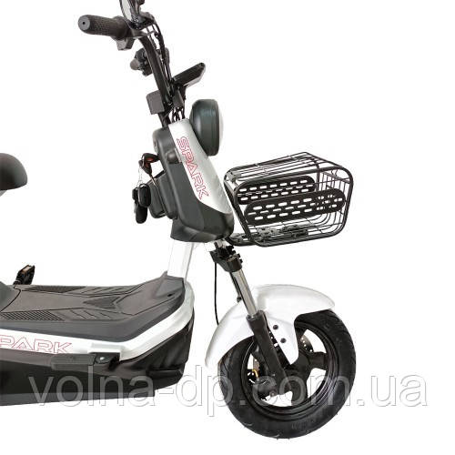 Велосипед з електромотором SPARK GLIDE 14" 60V/500W/20Ah Білий