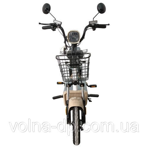 Велосипед з електромотором SPARK VOLT 14" 48 V / 400 W / 12 Ah Бежевий Велосипед з електромотором SPARK VOLT 14" 48 V / 400 W / 12 Ah Бежевий