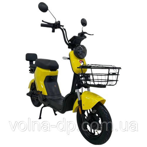 Велосипед з електромотором SPARK ADVENT 14" 48 V/500W/20Ah Жовтий Велосипед з електромотором SPARK ADVENT 14" 48 V/500W/20Ah Жовтий