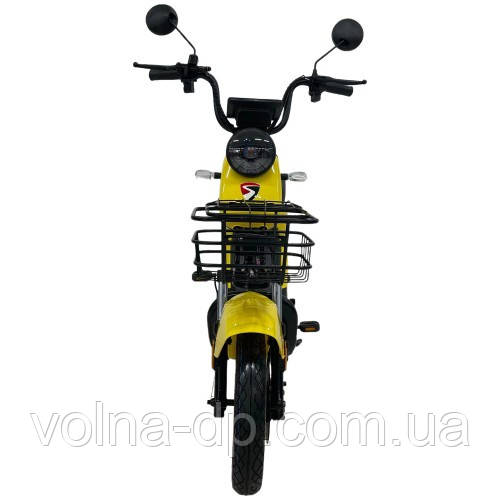 Велосипед з електромотором SPARK ADVENT 14" 48 V/500W/20Ah Жовтий Велосипед з електромотором SPARK ADVENT 14" 48 V/500W/20Ah Жовтий
