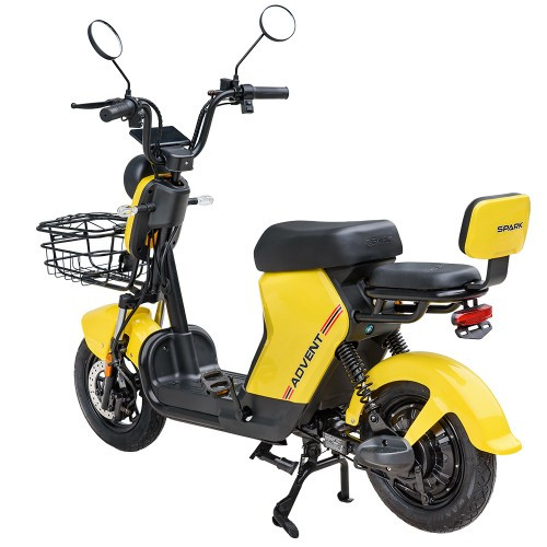 Велосипед з електромотором SPARK ADVENT 14" 48 V/500W/20Ah Жовтий Велосипед з електромотором SPARK ADVENT 14" 48 V/500W/20Ah Жовтий