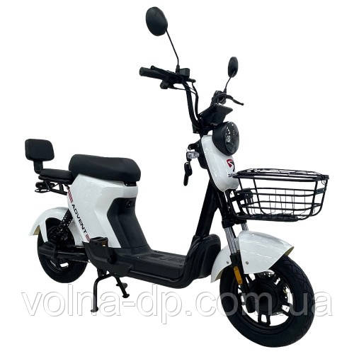 Велосипед з електромотором SPARK ADVENT 14" 48 V/500W/20Ah Білий Велосипед з електромотором SPARK ADVENT 14" 48 V/500W/20Ah Білий
