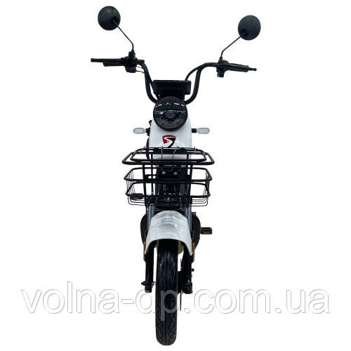 Велосипед з електромотором SPARK ADVENT 14" 48 V/500W/20Ah Білий Велосипед з електромотором SPARK ADVENT 14" 48 V/500W/20Ah Білий