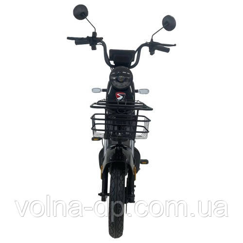 Велосипед з електромотором SPARK ADVENT 14" 48 V/500W/20Ah Чорний Велосипед з електромотором SPARK ADVENT 14" 48 V/500W/20Ah Чорний