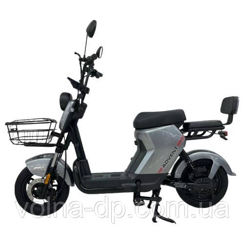 Велосипед з електромотором SPARK ADVENT 14" 48 V/500W/20Ah Сірий Велосипед з електромотором SPARK ADVENT 14" 48 V/500W/20Ah Сірий