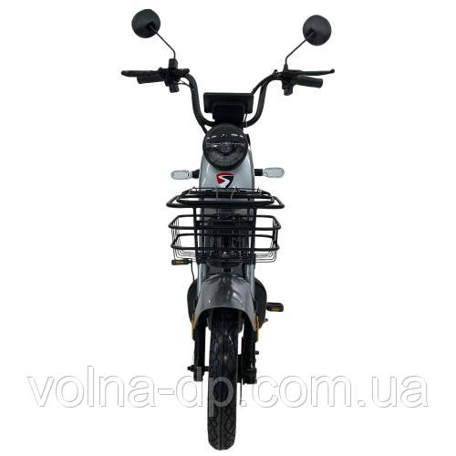 Велосипед з електромотором SPARK ADVENT 14" 48 V/500W/20Ah Сірий Велосипед з електромотором SPARK ADVENT 14" 48 V/500W/20Ah Сірий