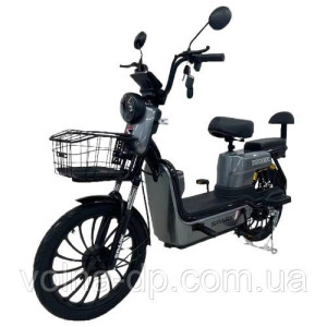 Велосипед з електромотором SPARK RIDER 14" 48V/500W/20Ah Сірий