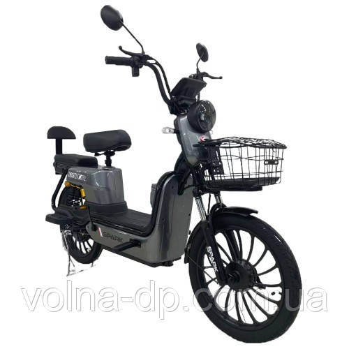 Велосипед з електромотором SPARK RIDER 14" 48V/500W/20Ah Сірий Велосипед з електромотором SPARK RIDER 14" 48V/500W/20Ah Сірий