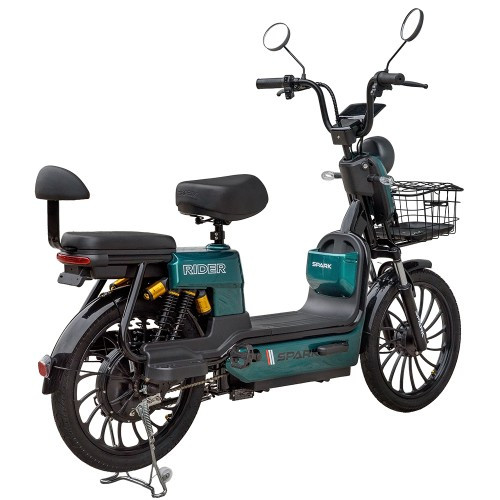 Велосипед з електромотором SPARK RIDER 14" 48V/500W/20Ah Зелений Велосипед з електромотором SPARK RIDER 14" 48V/500W/20Ah Зелений