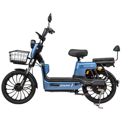Велосипед з електромотором SPARK RIDER 14" 48V/500W/20Ah Синій Велосипед з електромотором SPARK RIDER 14" 48V/500W/20Ah Синій