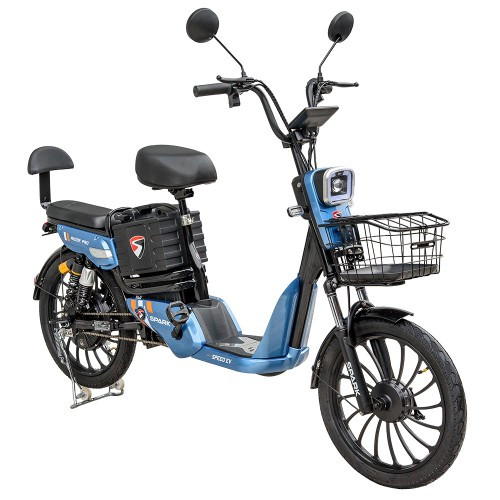 Велосипед з електромотором SPARK RIDER PRO 14" 48 V / 650 W / 20 Ah Синій Велосипед з електромотором SPARK RIDER PRO 14" 48 V / 650 W / 20 Ah Синій