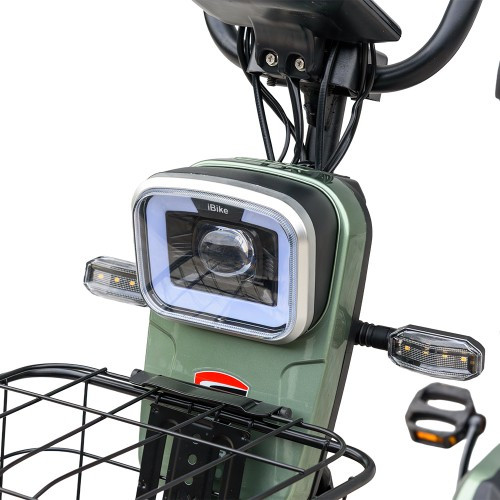 Велосипед з електромотором SPARK RIDER PRO 14" 48 V / 650 W / 20 Ah Зелений Велосипед з електромотором SPARK RIDER PRO 14" 48 V / 650 W / 20 Ah Зелений