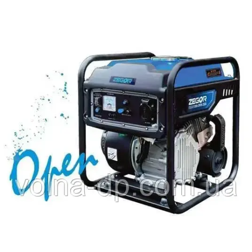 Інверторний генератор ГАЗ/БЕНЗИН Zegor OPEN4500D