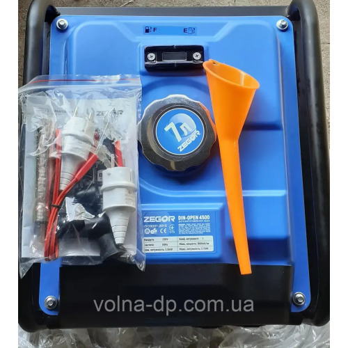 Інверторний генератор 4.5 Квт Zegor DIN-OPEN4500 Інверторний генератор 4.5 Квт Zegor DIN-OPEN4500