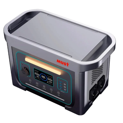 Зарядна станція Must EM181-EM1024S 1000W LiFePO4 LCD 12VDC PV 25A MPPT 230V